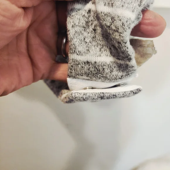 BEACH BUNNY PEYTON BODYSUIT STRIPES FRONT BOW DETAIL NWT SZ LARGE - Picture 8 of 15